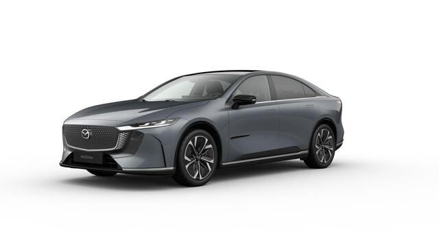 Mazda 6 mi Business Edition 68.8 kWh / Polymetal Grey / Warm Beige kunstleder