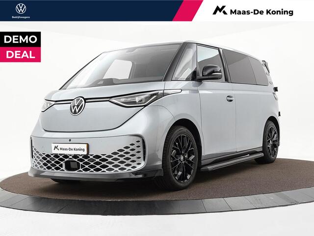 Volkswagen ID. Buzz Cargo ion 79kWh 286pk · Sidesteps · Achterspoiler · Voorspoiler · 20" LM velgen · Glaslook panelen ·