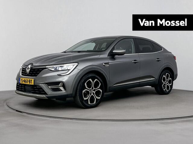 Renault Arkana rid 145Pk Intens | Apple Carplay/Android Auto | Cruise Control Adaptief | Dodehoek Detectie | Climate Control | LED Koplampen | Lichtmetalen Velgen 18" | Navigatiesysteem | Parkeersensoren Voor en Achter incl. Camera |