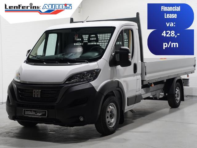 Fiat Ducato 0 pk L4 Pick Up / Open Laadbak Airco, Cruise Control, 3-Zits, LxBxH 420x202x40 cm Nieuw