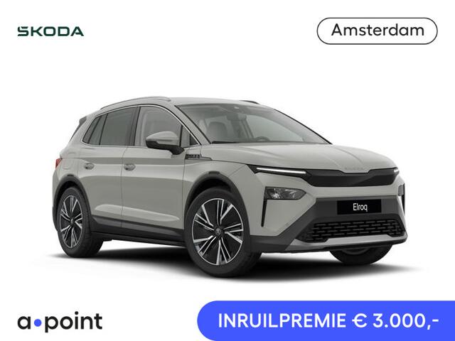 Skoda Elroq Edition 286pk | elektr. achterklep | Matrix LED | Travel Assist | Stuur - en stoelverwarming | 20" lichtmetaal |