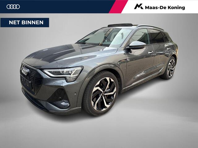 Audi e-tron 408pk 95 kWh S Edition · SOH 91,7% · Panoramadak · Camera · Luchtvering · Afneembare Trekhaak · Apple/Android Car Play · Sfeerverlichting · ACC ·