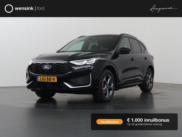 Ford Kuga ST-Line X | Nieuw Model | Winterpakket | Groot Navigatie | Sportstoelen | Ele. verstelbare stoelen + Geheugen  | 360 Camera | DAB | Apple CarPlay/Android Auto | Adaptieve Cruise Control | Dodehoek detectie |