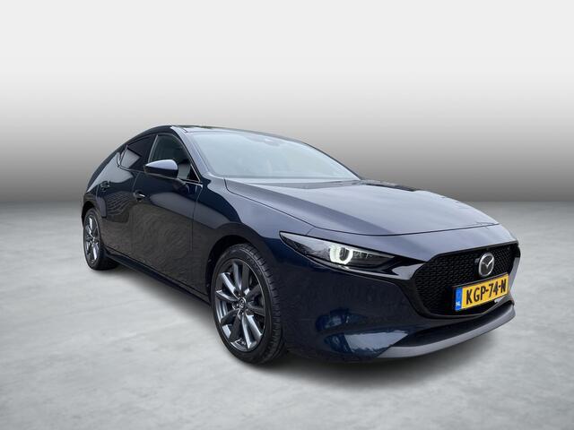 Mazda 3 kyActiv-G M Hybrid 150 Sportive , I-Activesense Pakket, 360 Camera, Bose, Adap.Cruise, Stoel/Stuurverwarming, Apple Carplay, Android Auto, HUD, PDC, LKA