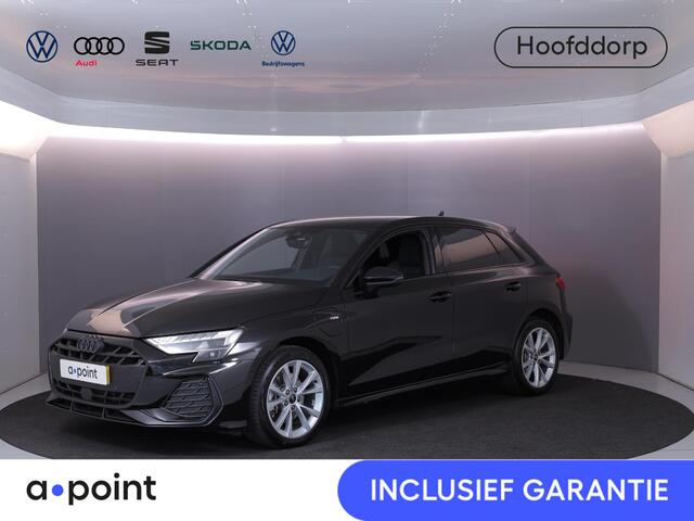 Audi A3 Sportback on 204 pk S-tronic | Verlengde garantie | Navigatie | Parkeersensoren (Park assist) | Achteruitrijcamera | Stoelverwarming | S-Line |