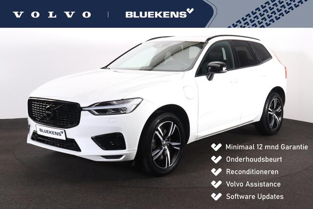 Volvo XC60 e AWD R-Design - Panorama/schuifdak - IntelliSafe Assist & Surround - Harman/Kardon audio - Adaptieve LED koplampen - Parkeercamera achter - Verwarmde voorstoelen, stuur & achterbank - Parkeersensoren voor & achter - Elektr. bedienb. voorstoelen
