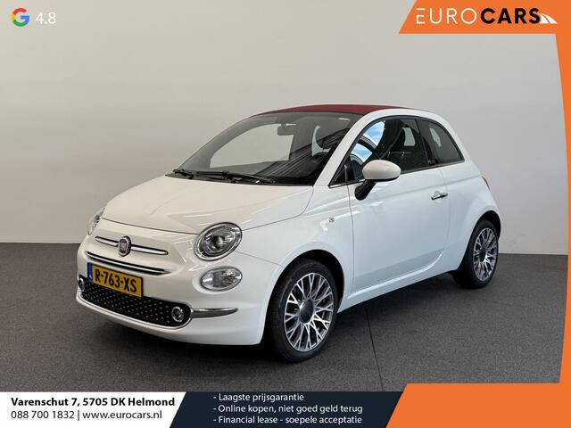 Fiat 500C Navigatie Climate Control Parkeersensoren Virtual Cockpit Cruise control Leder  LMV 16"