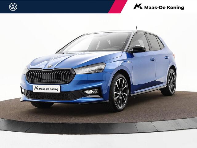 Skoda Fabia pk DSG Monte Carlo · Camera · Keyless · Apple/Android Car Play · Stoelverwarming · Sportstoelen · 17"Velgen · Garantie t/m 14-08-2029 of 100.000km
