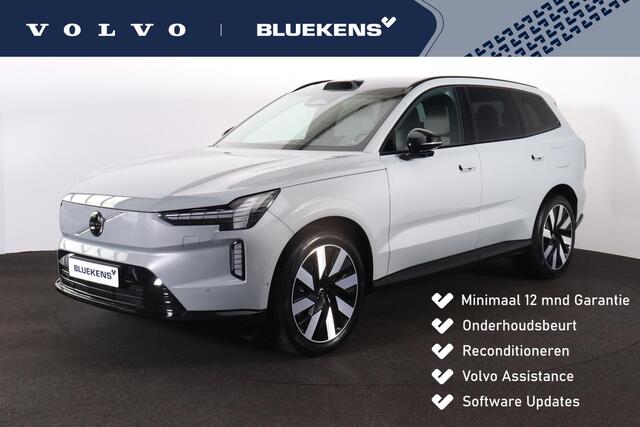 Volvo EX90 Ultra 7p. 111 kWh - Luchtvering - Head up display - Panorama dak - Pilot assist pack - Intellisafe Assist & Surround - 360º Camera - Verwarmde voorstoelen, stuurwiel & achterbank - Parkeersensoren voor & achter - Extra getint glas - Trekhaak au