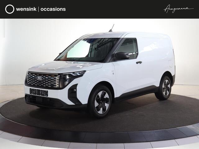 Ford TRANSIT COURIER Wh PARKEERSENSOREN V+A, CARPLAY, CRUISE CONTROL, ACHTERUITRIJ CAMERA, 16'' RESERVEWIEL, LED LAADRUIMTEVERLICHTING , LAADVLOERBESCHERMING, RUBBER , TREKHAAK