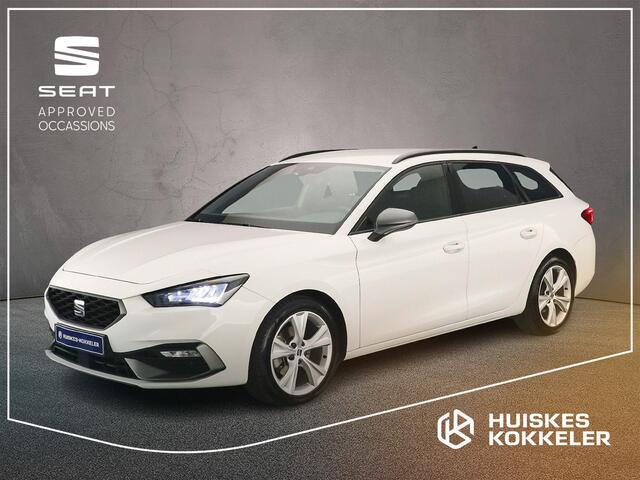 Seat Leon rer FR 1.5 TSI 115pk Cruise control, Parkeersensoren, App connect, LED koplampen, Airco, DAB, Radio, Bluetooth