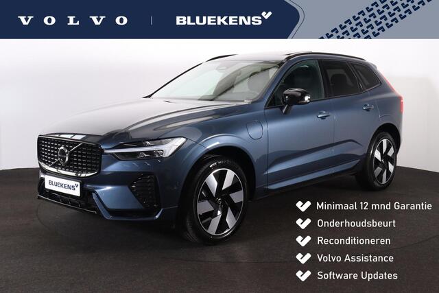 Volvo XC60 e AWD Plus Dark - Panorama/schuifdak - IntelliSafe Assist & Surround - 360º Camera - Harman/Kardon audio - Adaptieve LED koplampen - Verwarmde voorstoelen, stuur & achterbank - Parkeersensoren voor & achter - Elektr. bedienb. voorstoelen met geh