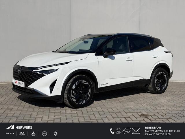 Nissan Qashqai Connecta / Panoramadak / Facelift / Navigatie / 360 Camera / Dodehoek Detectie /  Apple Carplay& Android Auto / Adaptieve Cruise / Clima / DAB /