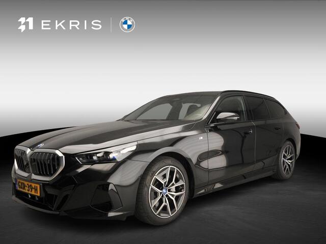 BMW i5 g eDrive40 | M-Sportpakket | LED | Navigatie | Active cruise | Panoramadak | Trekhaak | Sportstoelen | DAB | Alu 19 inch