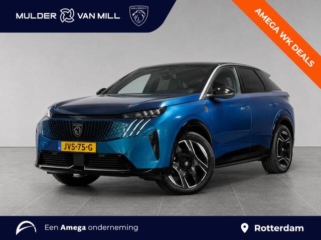Peugeot 3008 h Edition EV Dual Motor 73kWh 325pk | SCHUIF/KANTELDAK | NAVI | 360° CAMERA | FOCAL® HI-FI | ELEKTR. A. KLEP | STUUR + STOELVERW. | AGR-STOEL |