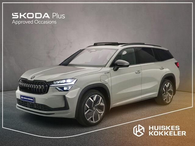 Skoda Kodiaq siness 1.5 TSI PHEV 204pk DSG Automaat Trekhaak, Panoramadak, Adaptive cruise control, Elektrische achterklep, LED matrix koplampen