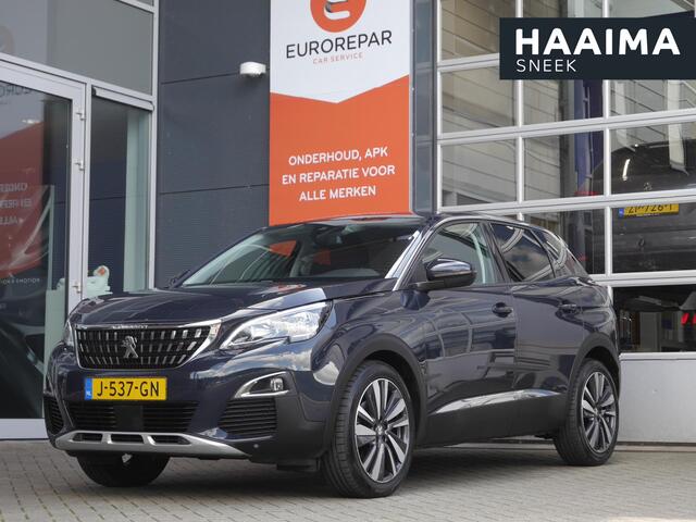 Peugeot 3008 Blue Lease Premium | Automaat | Trekhaak | 19 inch lichtmetalen velgen | Elektrisch bedienbare kofferbakklep | Navigatie | Achteruitrijcamera | Draadloze telefoonlader | Keyless entry en start