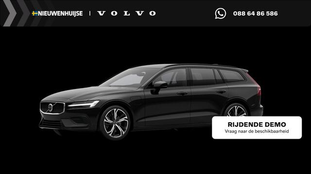 Volvo V60 n hybrid AWD Essential | Google | Long Range | Adaptieve Cruise Control | Stoelverwarming Voor + Achter | Lederen Bekleding | Exterior Styling Kit | Zwarte Hemelbekleding | Stuurverwarming | Getint Glas | Gloss Black Grill | Park Assist | 19" LM