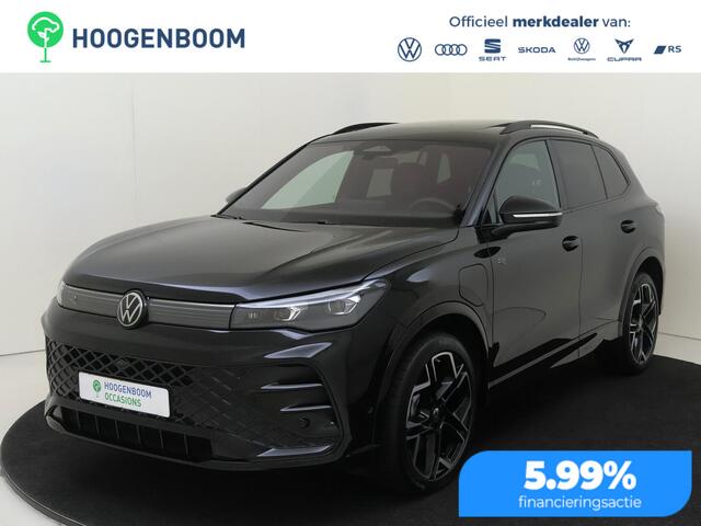 Volkswagen Tiguan e Edition | SoH 98% | Panoramadak | Trekhaak | Lederen bekleding | Head-up display | Black style | Harman/kardon audio | 360 camera | Dodehoek detectie |