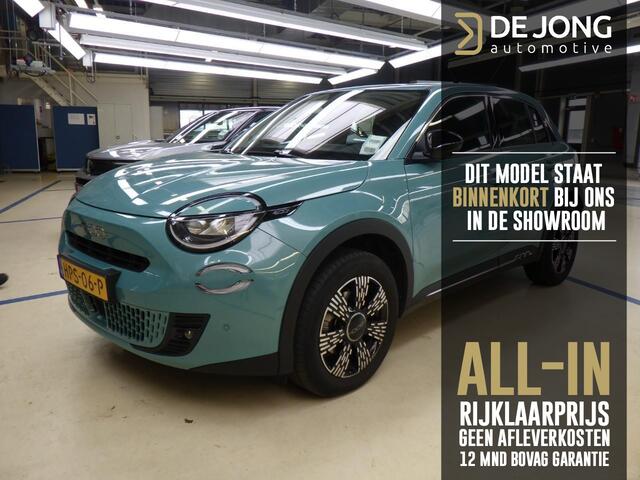 Fiat 600 id Urban ALL-INRIJKLAARPRIJS/Pack comfort/Pack Style/Winter Pack