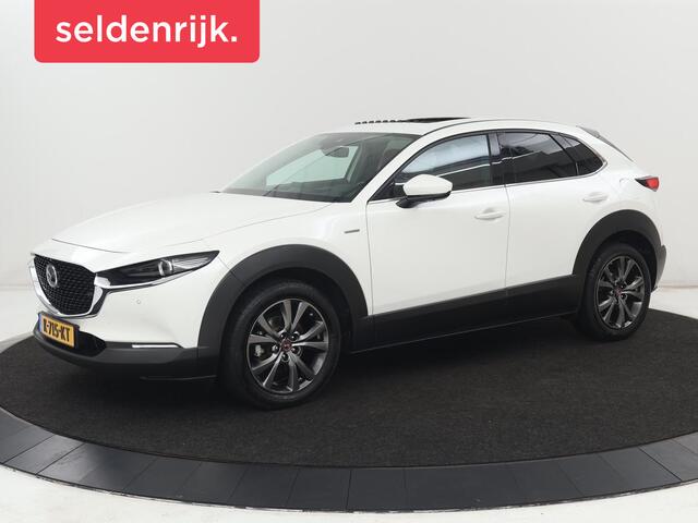 Mazda CX-30 tiv-X M Hybrid 100th Anniversary Edition | Schuifdak | Leder | Trekhaak | 360 Camera | Stoelverwarming | Carplay | Adaptive cruise | Keyless | Head-Up | Bose Sound | Full LED