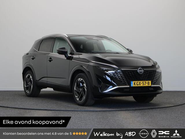 Nissan Qashqai onic N-Connecta | Panoramadak | Pilot Assist | Elektrische achterklep | Head-up Display | Stoel, stuur en voorruit verwarming  | Rondomzicht camera |