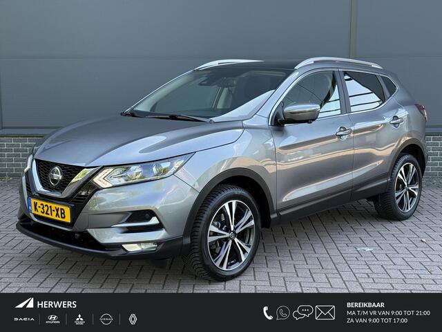 Nissan Qashqai gn Edition / Dealer Onderhouden / Panorama / 360º Camera / Navigatie / Keyless / Apple Carplay /