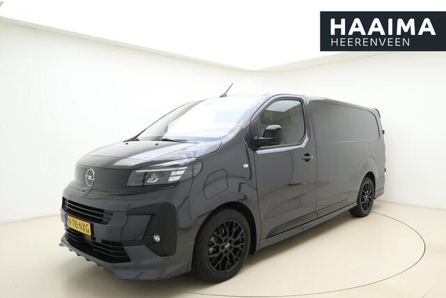 Opel Vivaro 75 kWh | Lederen bekleding | STX pakket | Navigatie | Stoelverwarming | Keyless | Laadruimte betimmering | DEMO | Camera | Lichtmetalen velgen black