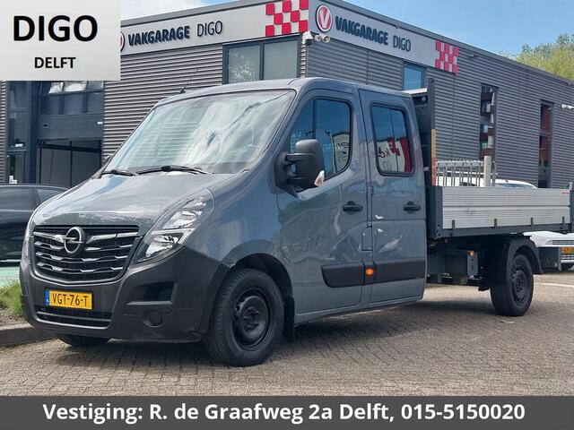Opel Movano Turbo L3 DC Kipper (ex.BTW) Dubbele Cabine | Airco | Elektrische ramen |