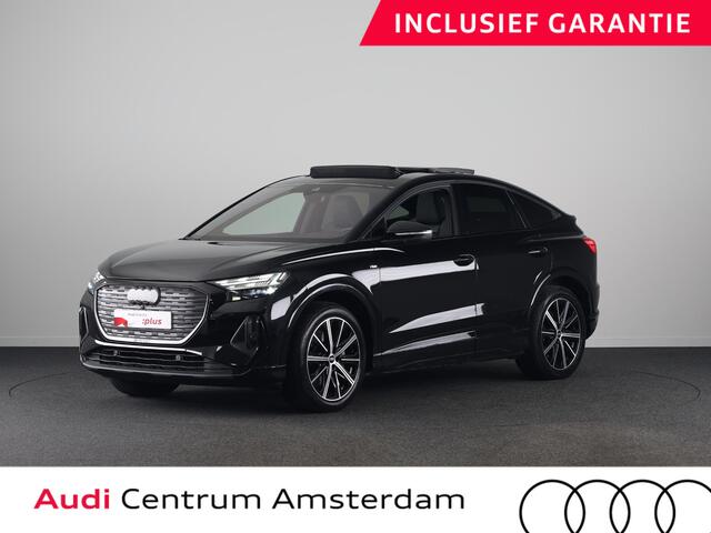 Audi Q4 Sportback S Edition 82 kWh 286pk | Panoramadak | lederen bekleding | SONOS premium Audio | Parkeercamera|
