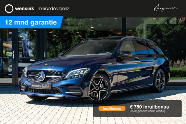 Mercedes-Benz C-Klasse lution AMG | Night | Panoramadak | Widescreen | Stoelverwarming | Achteruitrijcamera |