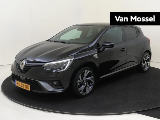 Renault Clio ybrid 145 R.S. Line | Pack Advanced Safety| Pack Lightning | Apple Carplay/Android Auto | Autonomous Emergency Braking | cruise control | electronic climate control | kunstlederen/stof bekleding | LED koplampen | lichtmetalen velgen 17" | navi