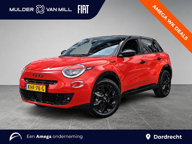 Fiat 600 2 Hybrid 145pk | ALCANTARA | ELEKTR. STOEL | APPLE CARPLAY / ANDROID AUTO | CAMERA | NAVI |