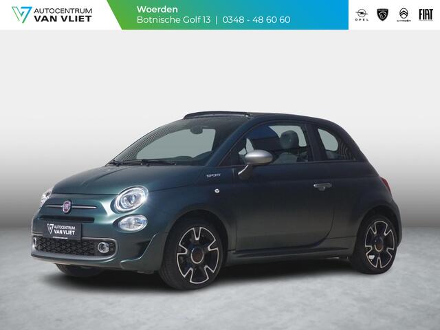 Fiat 500C d Sport Clima | PDC | Apple Carplay | 16" | Mat Groen