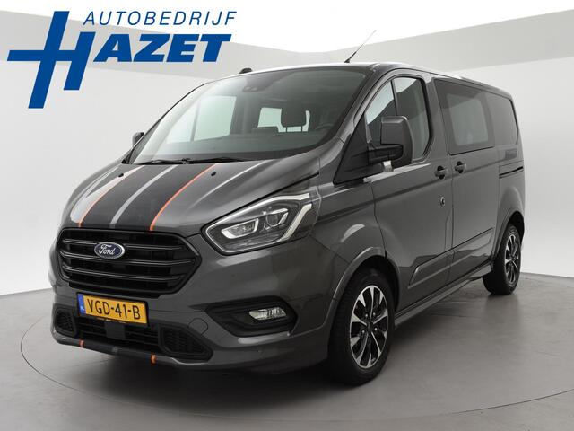 Ford Transit Custom AUT. SPORT DUBBEL CABINE + 2 SCHUIFDEUREN | ADAPTIVE CRUISE | WINTER PACK
