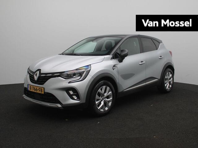 Renault Captur | EASY LINK multimedia systeem met Apple CarPlay & Android Auto | Parkeersensoren achter | Climate Control | Haaievin antenne | Lichtmetalen wielen 17" 'Bahamas'
