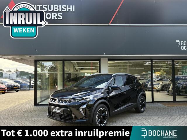 Mitsubishi ASX ense+ NIEUW UIT VOORRAAD LEVERBAAR | Verwarmbare stoelen voor | Verwarmbaar stuur | Parkeersensoren voor- en achter | Adaptieve Cruise Control | Climate Control | 8 jaar fabrieksgarantie