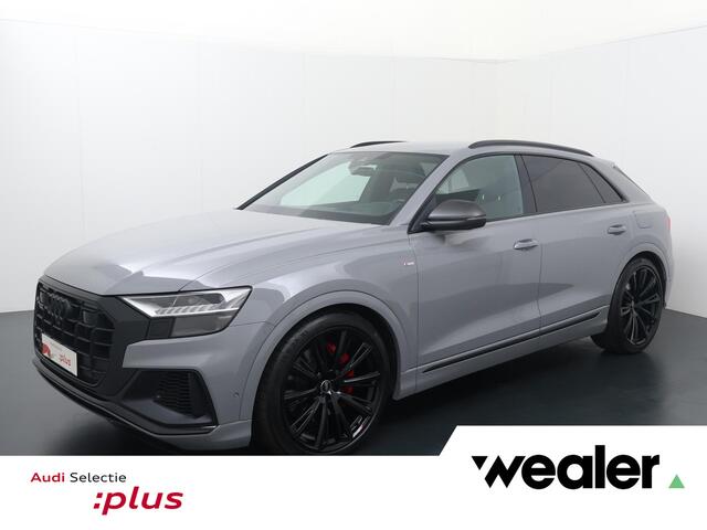 Audi Q8 e quattro Pro Line S Competition | 462 PK | SoH 100% | Matrix LED koplampen | Head-up display | 23" LM velgen | Dodehoek detectie | Adaptive cruise control | Luchtvering |