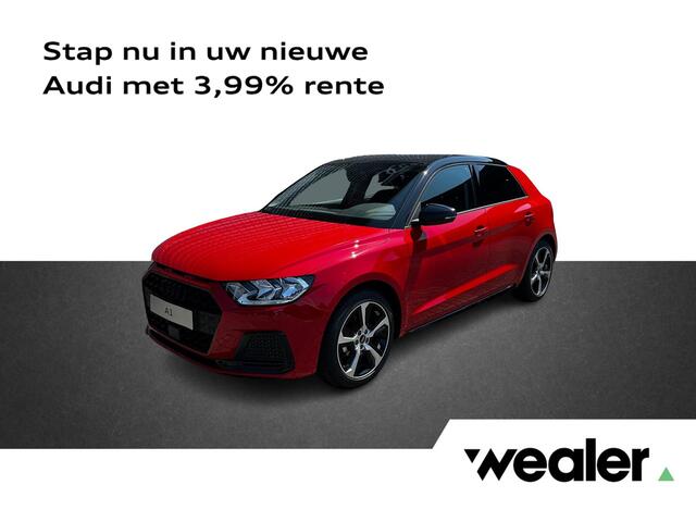 Audi A1 ck Advanced edition (A02) 25 TFSI 70 kW / 95 PK Spor Kunstleder op interieurdelen | Dak in contrastkleur | Contrastpakket 2 | Optiekpakket zwart plus | Privacy glas |