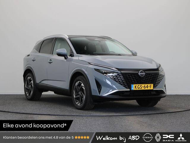Nissan Qashqai onic N-Connecta | 1800Kg trekgewicht | Pilot Assist | Elektrische achterklep | Head-up Display | Stoel, stuur en voorruit verwarming  | Rondomzicht camera |