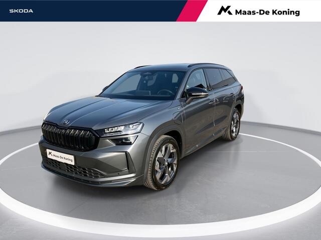 Skoda Kodiaq k PHEV Sportline Business · Apple/Android Car Play · Elektrische stoelverstelling · Stoelverwarming voor + achter · Camera · Garantie t/m 13-05-2029 of 60.000km
