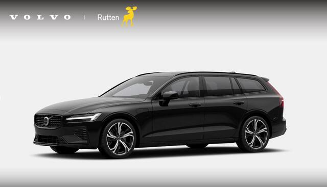 Volvo V60 PHEV AWD Ultra Performance Edition / Polestar optimisation / Glossy Black logo's / Panoramadak / Head-up display / Harman Kardon / 360 Camera / Elektrisch bedienbare voorstoelen met geheugen/ Apple Carplay/ Pilot assit/ Adaptive cruise control/