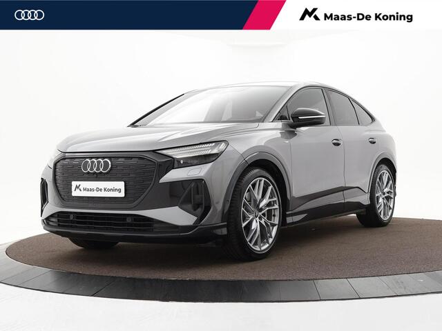 Audi Q4 Sportback aunch edition S Competition 77 kWh · SOH 96,2% · Camera · Apple/Android Car Play · Head-Up Display · Stoelverwarming · 21'' Inch ·
