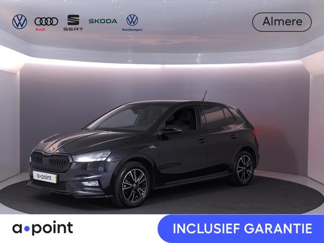 Skoda Fabia te Carlo 115 pk Automaat | Verlengde garantie | Navigatie via App | Parkeersensoren | Achteruitrijcamera | Adaptieve cruise control | Stoelverwarming |