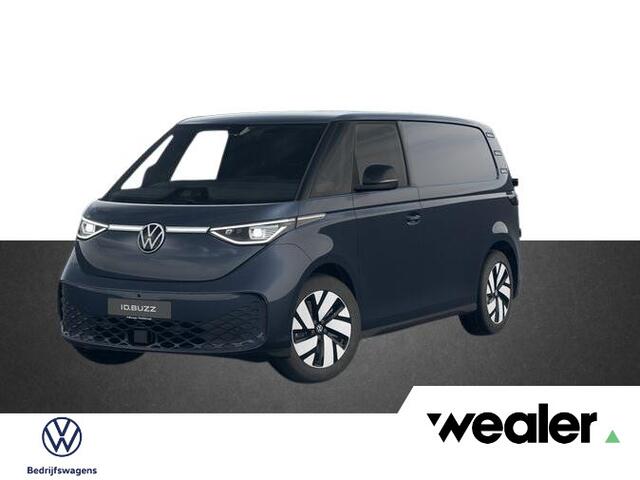 Volkswagen ID. Buzz Cargo ted Edition Elektromotor 210 kW (286 pk) | Trekhaak elektrisch | Climate control | 360° camera | Stuurwiel verwarmd | Zijwandbekleding