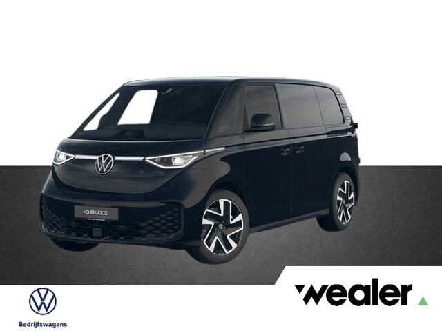 Volkswagen ID. Buzz Cargo ted Edition Elektromotor 250 kW (340 pk) | Trekhaak elektrisch | Voorstoelen verwarmd | Stuurwiel verwarmd | Zijwandbekleding | Schuifdeur links en rechts met sluithulp