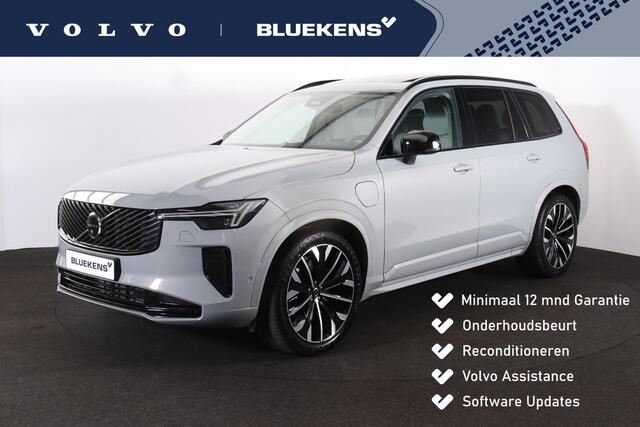 Volvo XC90 e AWD Plus Dark - Luchtvering - Panorama/schuifdak - IntelliSafe Assist & Surround - 360º Camera - Bowers & Wilkins audio - Adaptieve LED koplampen - Verwarmde voorstoelen, stuur & achterbank - Parkeersensoren voor & achter - Elektr. bedienb. vo