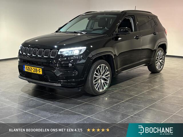 Jeep Compass d S | Leder | Stoelventilatie | Navigatie | 360° Camera | Cruise Control Adaptief |