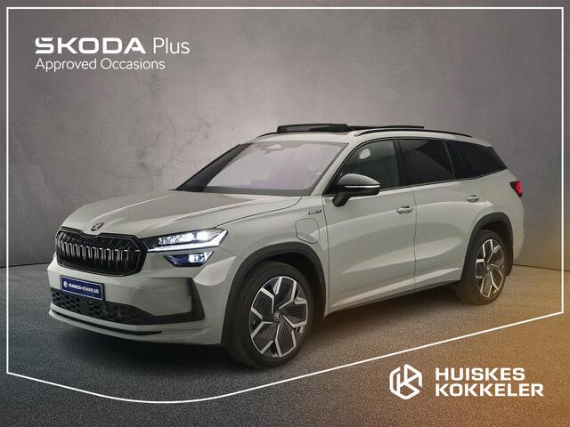 Skoda Kodiaq siness 1.5 TSI PHEV 204pk DSG Automaat Trekhaak, Panoramadak, Adaptive cruise control, Achteruitrijcamera, LED matrix koplampen