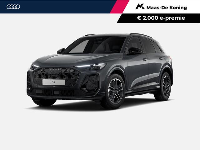 Audi Q5 I e-hybrid quattro S edition 299 PK · Glazen panoramadak · Tech plus · Trekhaak elek. wegklapbaar
